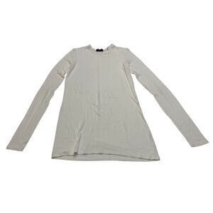 M186 ATM Women's LS Top White Small